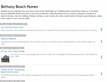 Tablet Screenshot of bethanybeach-homes.blogspot.com