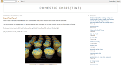 Desktop Screenshot of domesticchristine.blogspot.com