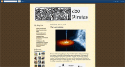 Desktop Screenshot of d20pirates.blogspot.com