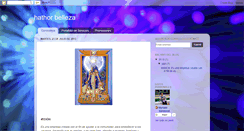 Desktop Screenshot of hathorbelleza.blogspot.com
