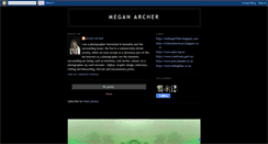 Desktop Screenshot of megarcher.blogspot.com