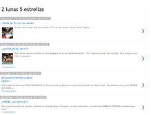 Tablet Screenshot of 2lunas5estrellas.blogspot.com