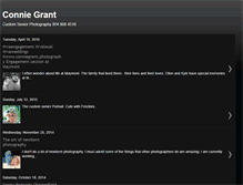 Tablet Screenshot of conniegrantphotos.blogspot.com