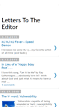 Mobile Screenshot of letters2deditor.blogspot.com