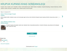 Tablet Screenshot of krupukkupang.blogspot.com