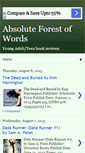 Mobile Screenshot of absoluteforestofwords.blogspot.com