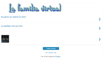 Tablet Screenshot of lafamiliavirtual.blogspot.com