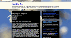 Desktop Screenshot of healthyas.blogspot.com