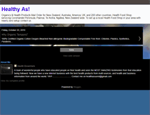 Tablet Screenshot of healthyas.blogspot.com