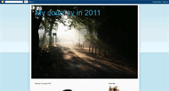 Desktop Screenshot of myjourneyin2011.blogspot.com