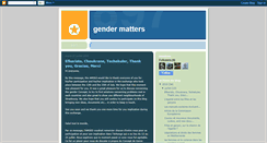 Desktop Screenshot of genderanddiversity.blogspot.com