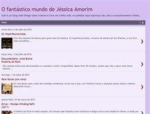 Tablet Screenshot of ofantasticomundodejessicamorim.blogspot.com