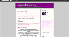 Desktop Screenshot of anotherdimention7.blogspot.com