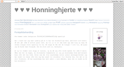 Desktop Screenshot of honninghjerte.blogspot.com