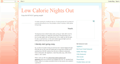 Desktop Screenshot of lowcaloriedates.blogspot.com