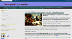 Desktop Screenshot of creative4community.blogspot.com
