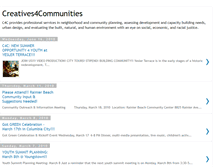 Tablet Screenshot of creative4community.blogspot.com