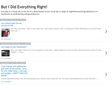 Tablet Screenshot of butidideverythingrightorsoithought.blogspot.com