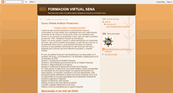 Desktop Screenshot of formacionvirtualsena.blogspot.com