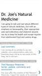 Mobile Screenshot of drjoesnaturalmedicine.blogspot.com