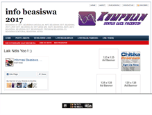 Tablet Screenshot of beasiswanda.blogspot.com