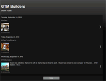 Tablet Screenshot of gtmbuilders.blogspot.com