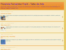 Tablet Screenshot of fernandezfranktallerdearte.blogspot.com