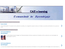 Tablet Screenshot of cae-comunidadedaaprendizagem.blogspot.com