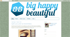 Desktop Screenshot of bighappybeautiful.blogspot.com