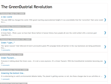 Tablet Screenshot of greendustrialrevolution.blogspot.com