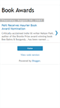 Mobile Screenshot of bookawards101.blogspot.com