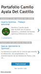 Mobile Screenshot of portafoliodecamiloayaladelcastillo.blogspot.com
