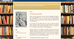 Desktop Screenshot of histoiresdemusiciennes.blogspot.com