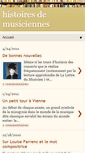 Mobile Screenshot of histoiresdemusiciennes.blogspot.com