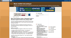 Desktop Screenshot of maxis-hotlink-kad-prabayar.blogspot.com