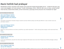 Tablet Screenshot of maxis-hotlink-kad-prabayar.blogspot.com