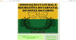 Desktop Screenshot of carnavaldepevidem.blogspot.com