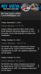 Mobile Screenshot of myviewcomicreviews.blogspot.com
