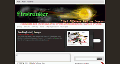 Desktop Screenshot of firstranker.blogspot.com