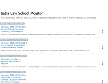 Tablet Screenshot of india-law-schools.blogspot.com