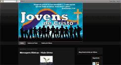 Desktop Screenshot of jovenscristaosms.blogspot.com