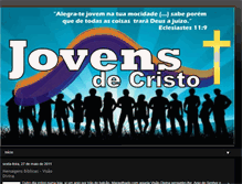 Tablet Screenshot of jovenscristaosms.blogspot.com