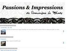 Tablet Screenshot of passionsimpressions.blogspot.com