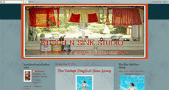 Desktop Screenshot of kitschnsinkstudio.blogspot.com