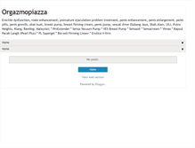 Tablet Screenshot of orgazmopiazza.blogspot.com