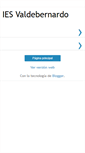 Mobile Screenshot of iesvaldebernardo.blogspot.com