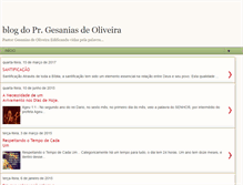 Tablet Screenshot of blogdopastorgesaniasdeoliveira.blogspot.com