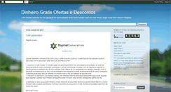Desktop Screenshot of dinheirogratisofertasedescontos.blogspot.com