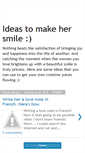 Mobile Screenshot of make-her-smile.blogspot.com