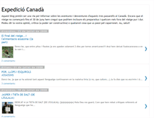 Tablet Screenshot of expediciocanada.blogspot.com